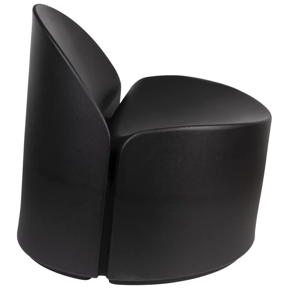 Zuiver outdoor fauteuil Bloom zwart, foto 3