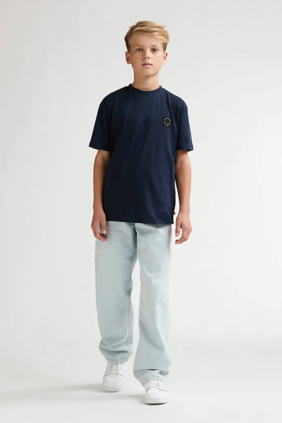 Petrol Industries loose fit jeans light blue denim Bleached