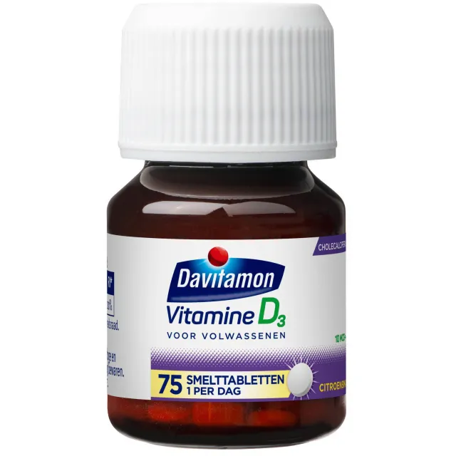 Davitamon Vitamine D3 smelttabletten