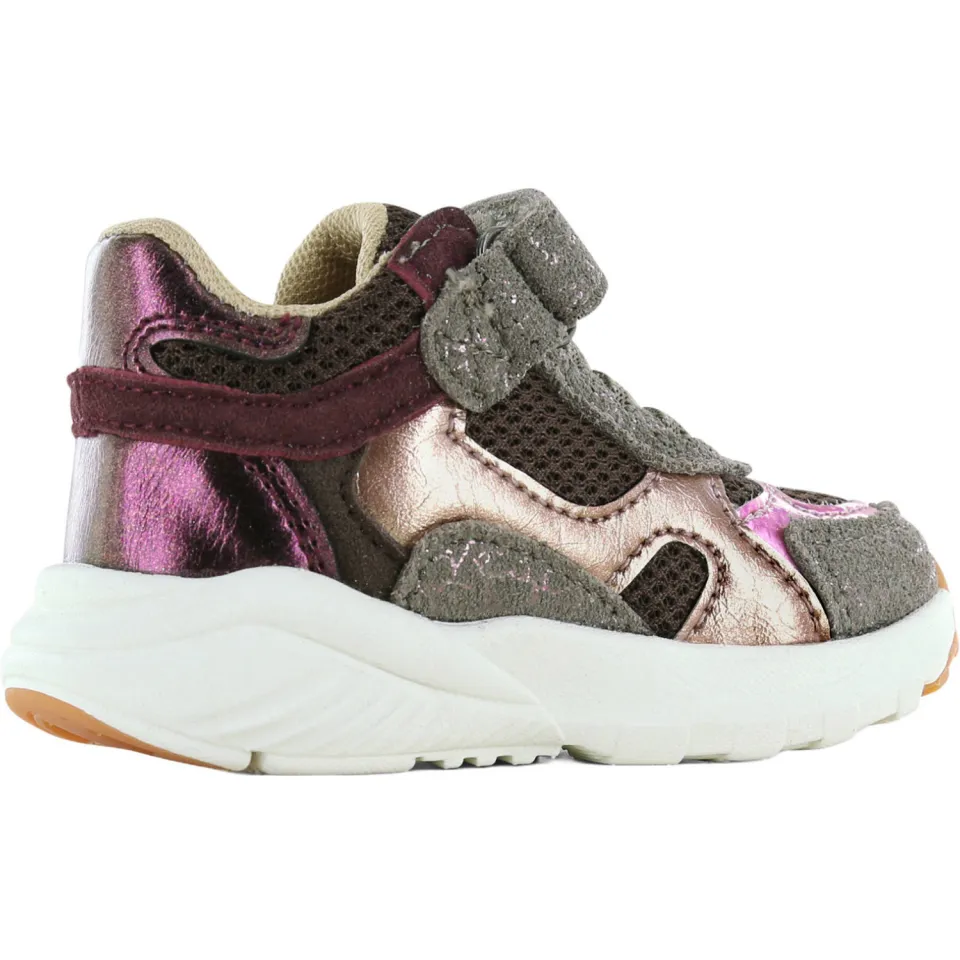 Go Banana's sneakers - taupe/bruin/roze