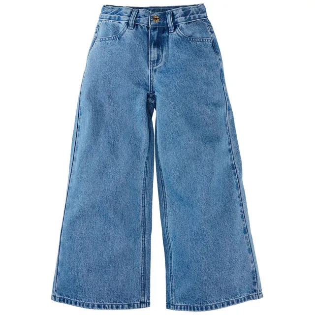 Z8 kids wide leg jeans Mosa Medium blue denim, foto 2