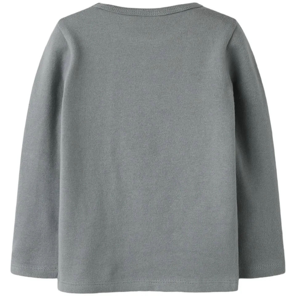Lil' Atelier aansluitende longsleeve grijs, foto 2