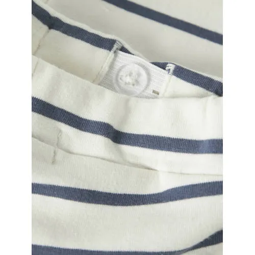 NAME IT BABY regular fit gestreepte joggingbroek ecru, foto 3
