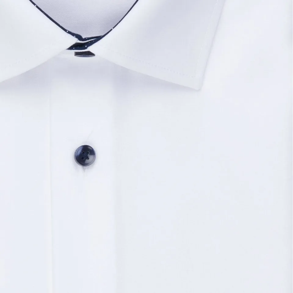 Seidensticker slim fit overhemd wit, foto 4