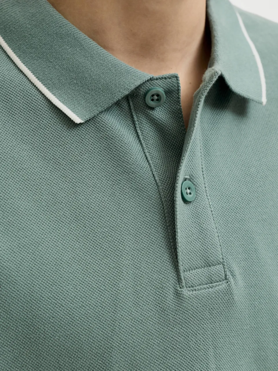 Jack & Jones JUNIOR polo groen, foto 5