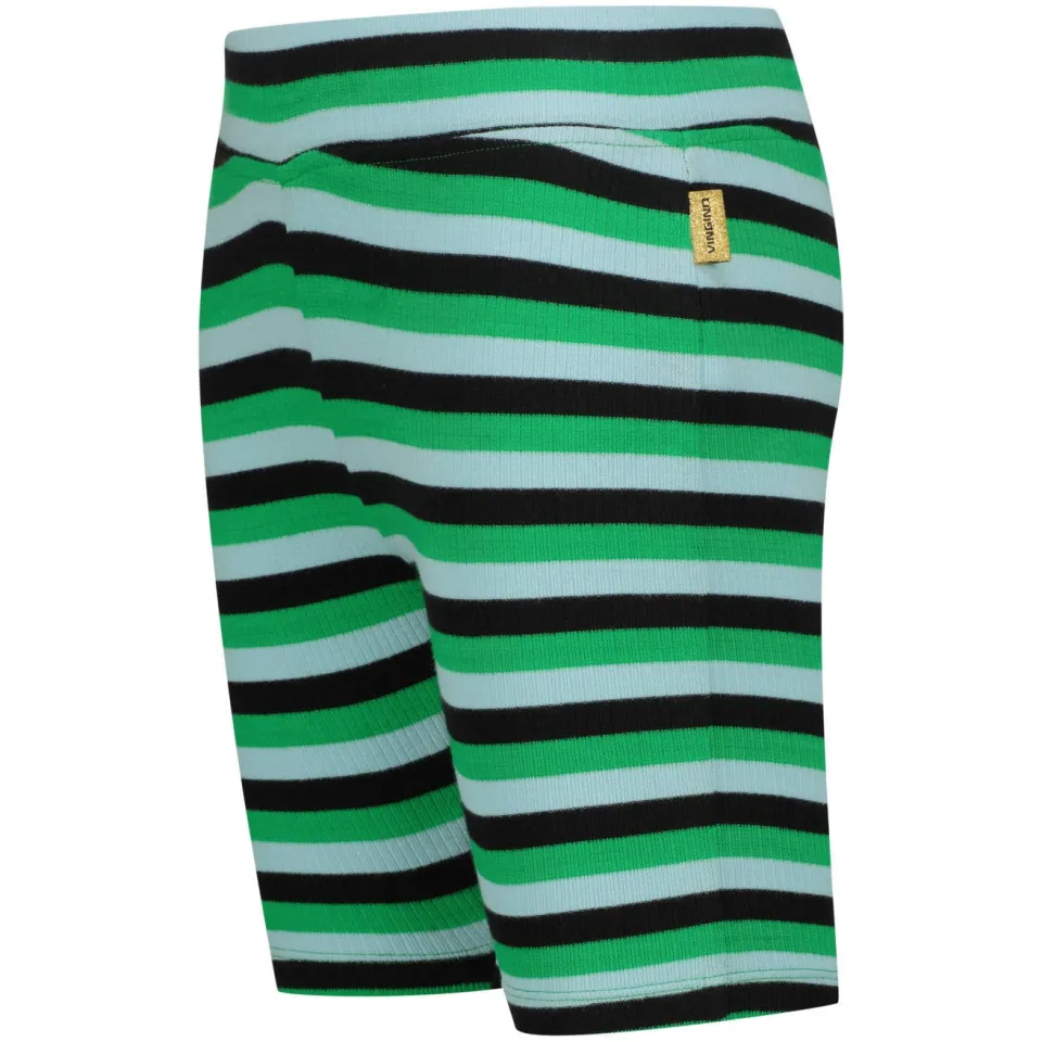 Vingino gestreepte bikershort groen, foto 5