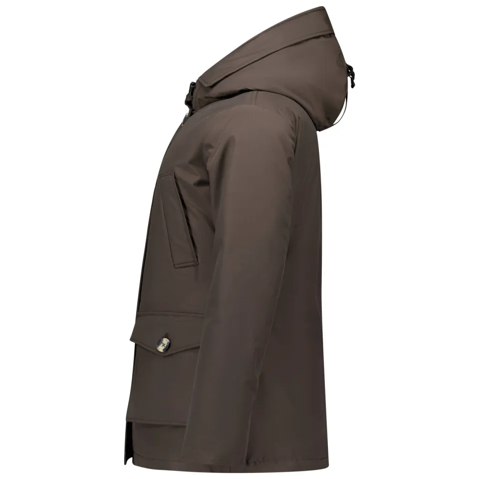 Airforce Dames Jassen 4 Pocket Parka - Bruin, foto 4