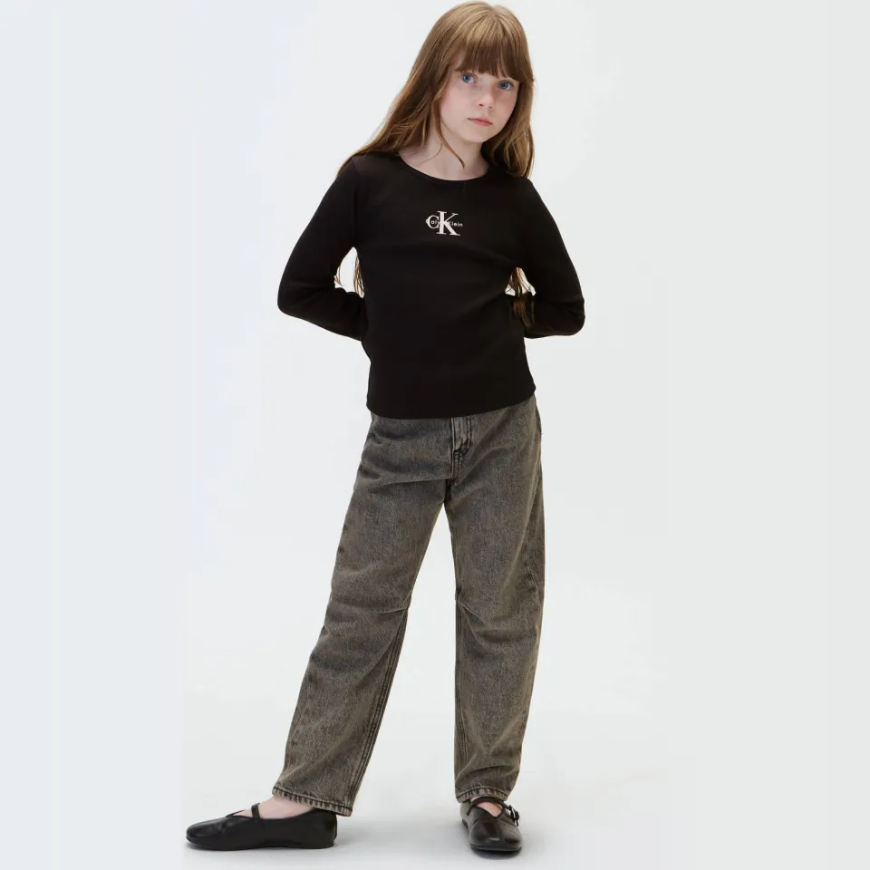 Calvin Klein longsleeve zwart, foto 4
