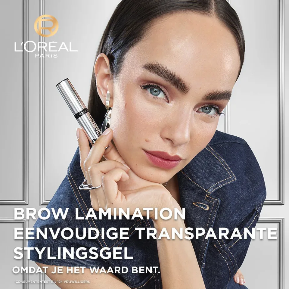 L'oréal Paris Brow Lamination wenkbrauwgel transparant, foto 7