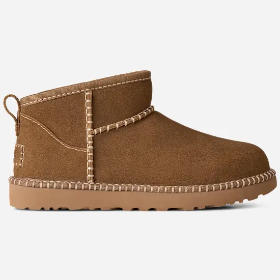 Ugg Classic Ultra Mini Botanic laarzen bruin Light Bronze