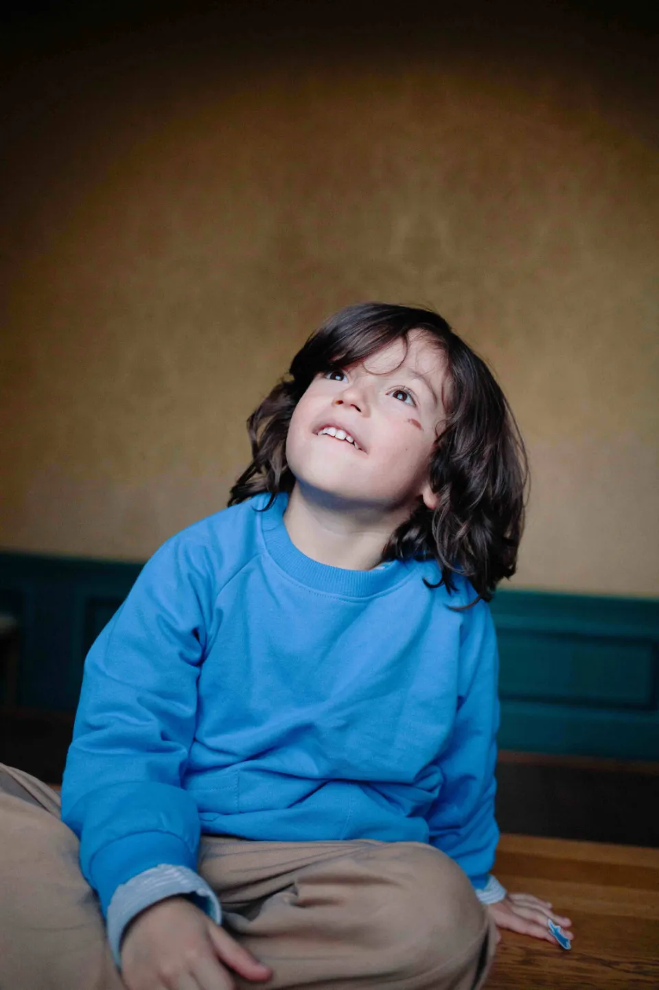 Riffle Amsterdam boxy sweater - blauw, foto 4