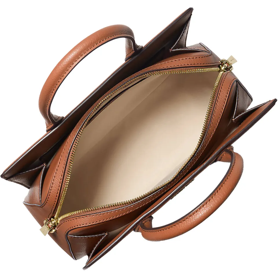 Michael Kors Laila medium handtas cognac, foto 4