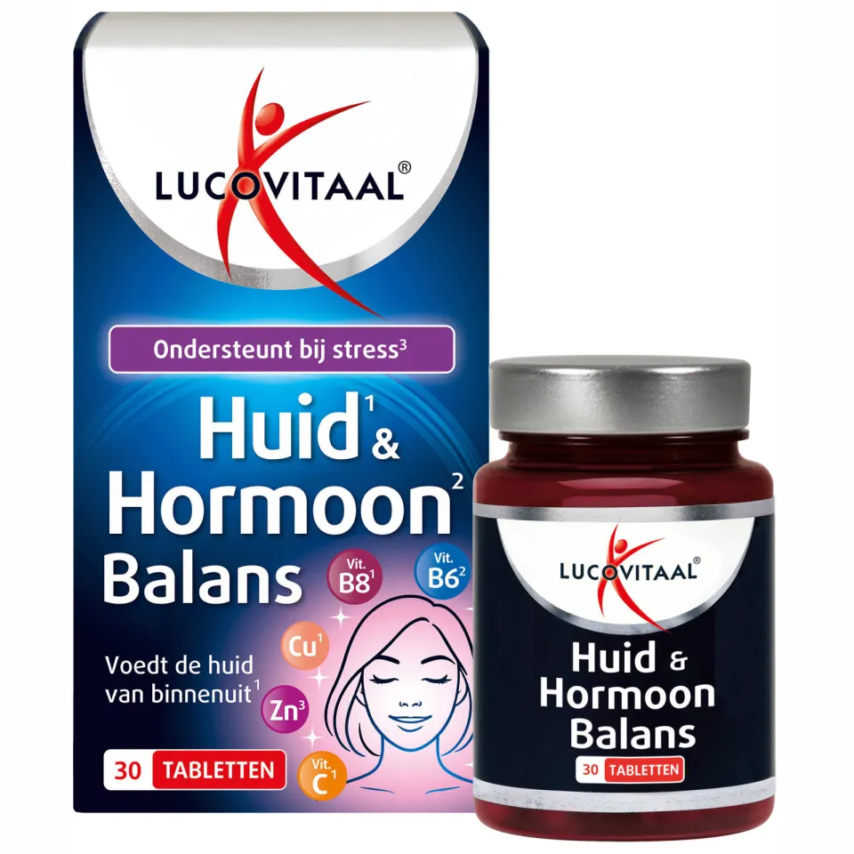 Lucovitaal Huid & Hormoon Balans - 30 tabletten, foto 4
