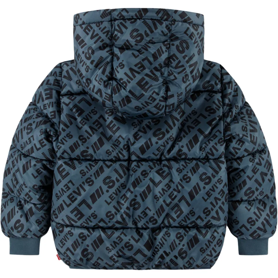 Levi's gewatteerde winterjas blauw, foto 2