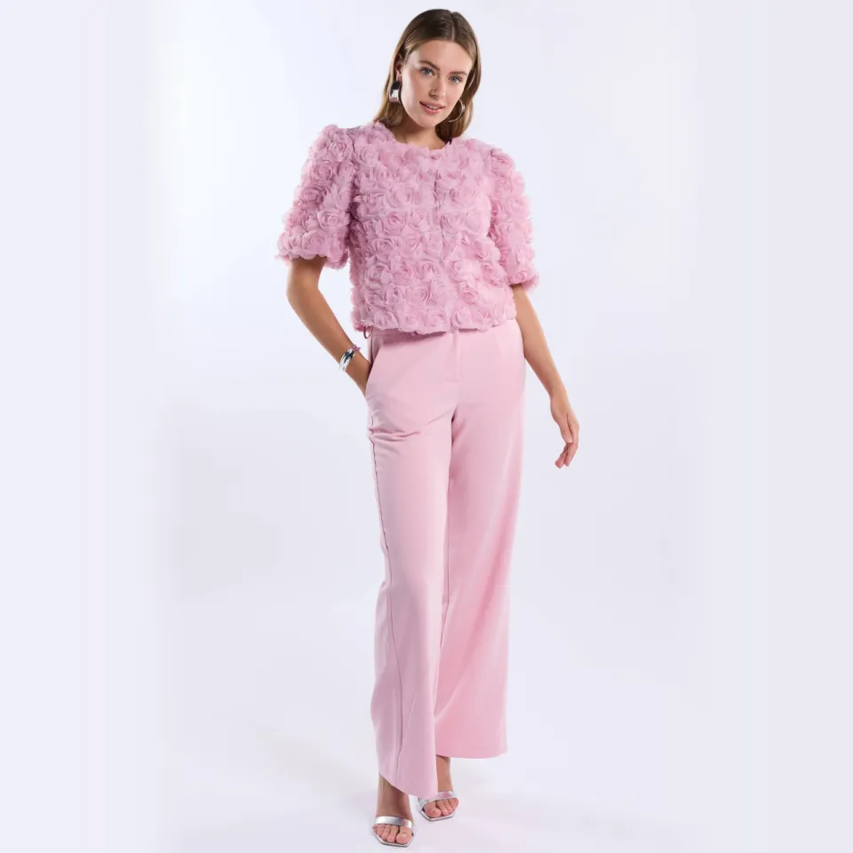 Freebird Dames Broeken F-wv-heavy-vi-blend-26-1 - Roze Fuchsia