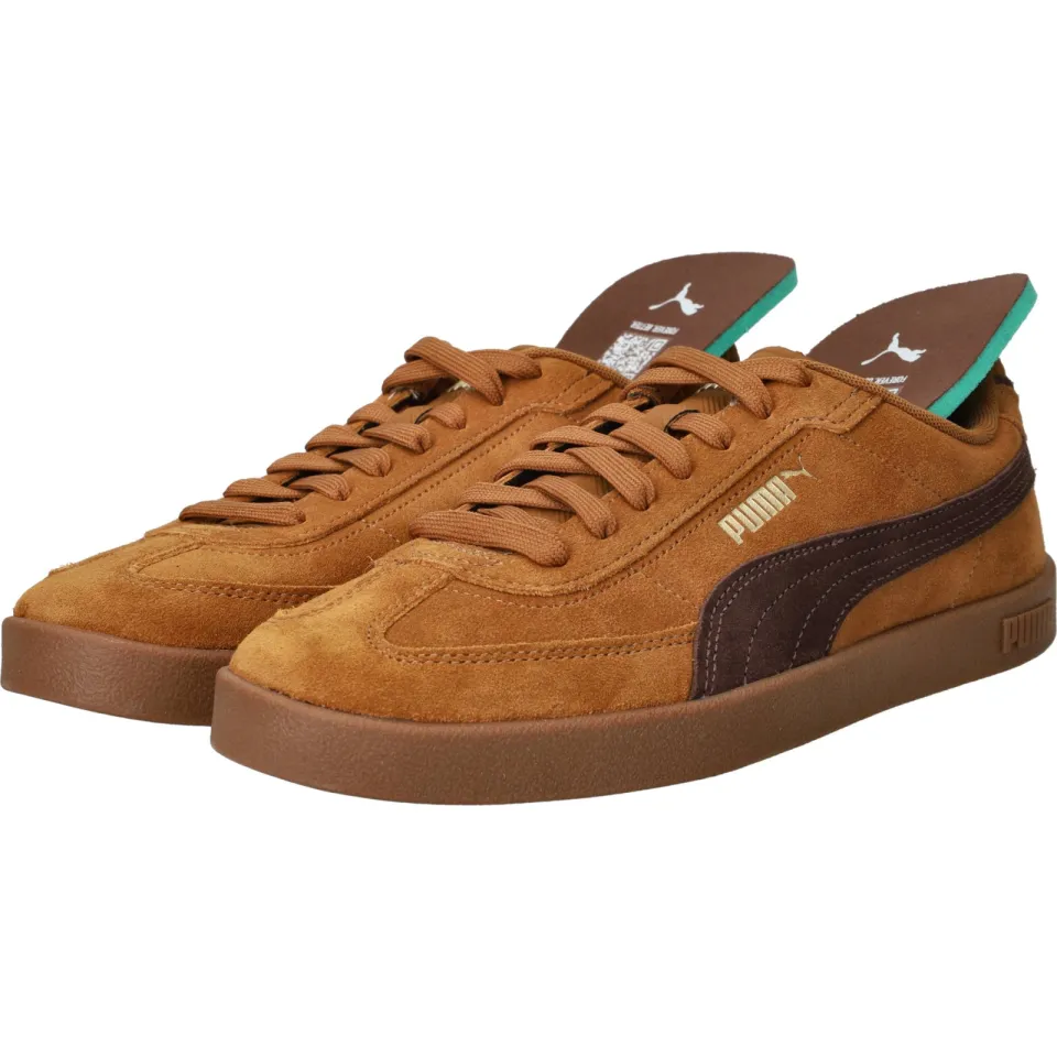Puma Club II Era suède sneakers bruin, foto 6
