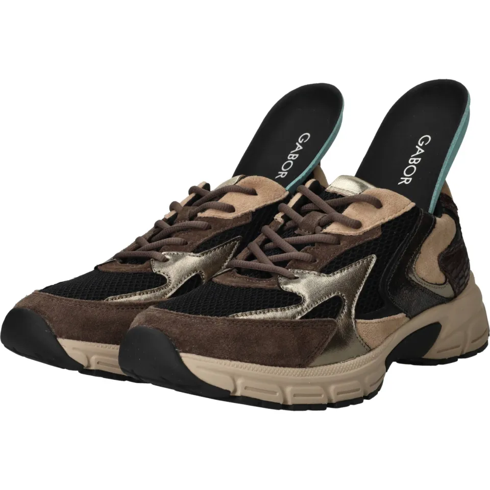 Gabor sneaker bruin, foto 5