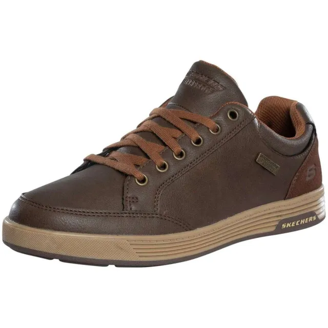 Lage Sneakers Skechers Cavell Sparkman waterdichte sportschoenen bruin