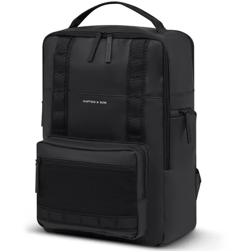 Kapten & Son Bergen Ultra laptoprugzak 15 inch zwart