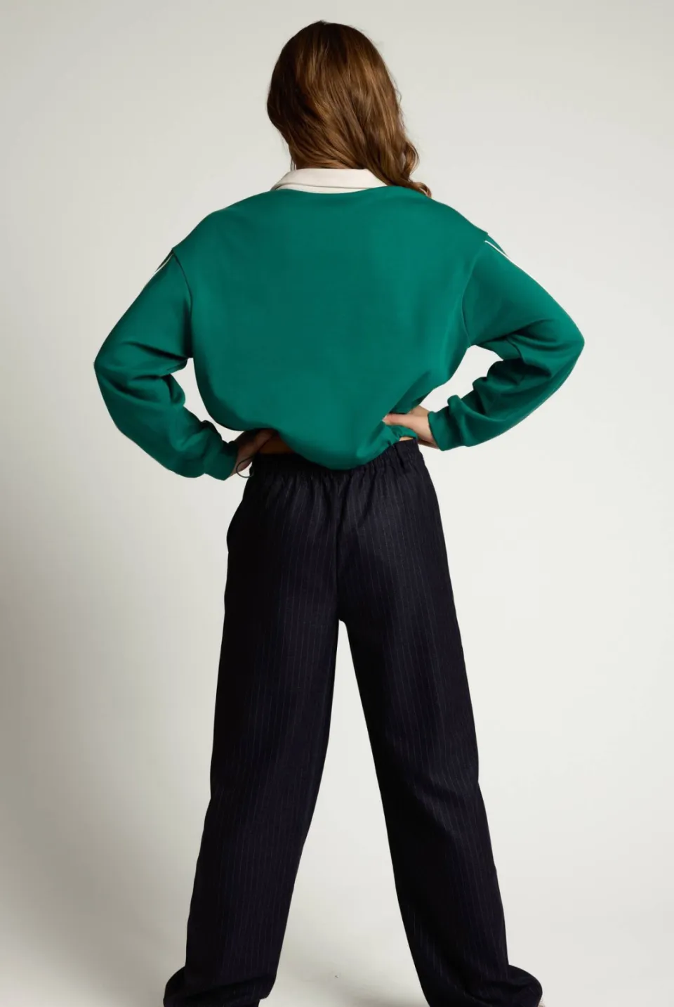 LOOXS 10sixteen boxy sweater met sterren - groen, foto 8