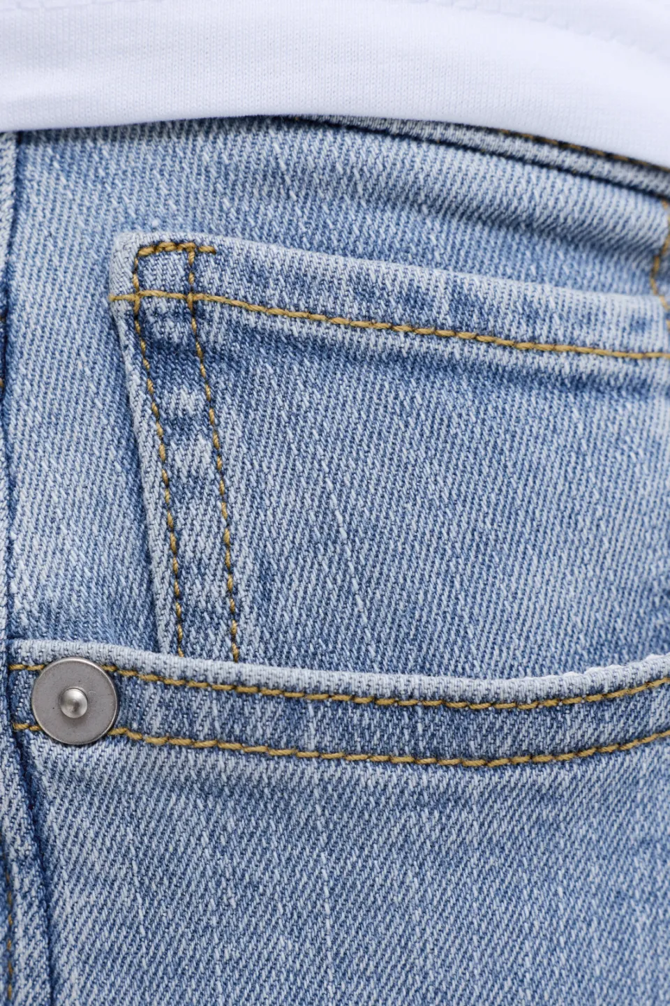 JJ Rebel JUNIOR jeansshort medium blue denim, foto 6