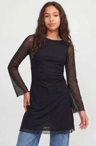 JJXX GIRL korte jurk zwart, foto 5