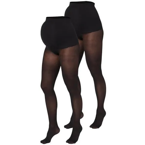 Mamalicious Sabine zwangerschapspanty zwart (set van 2), foto 2