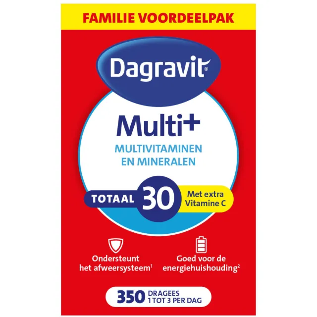 Dagravit Totaal 30 multivitaminen dragees