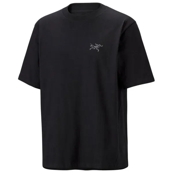 Arc'teryx Kragg Cotton Emblem Crew SS t-shirt zwart, foto 2