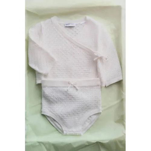 Mango Kids casual short wit, foto 4