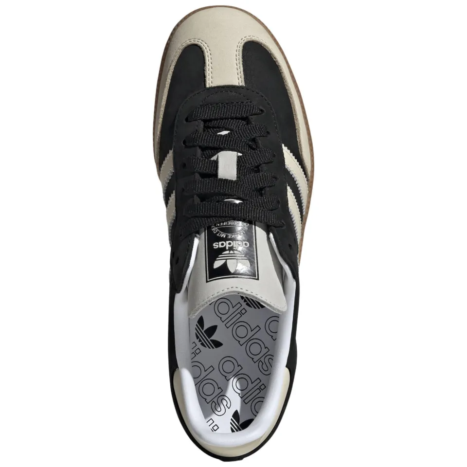 Adidas Originals Samba leren sneakers - zwart/beige, foto 3