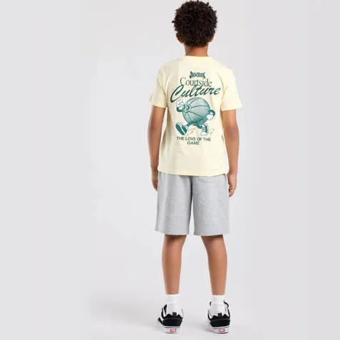 America Today t-shirt met backprint lichtgeel, foto 3