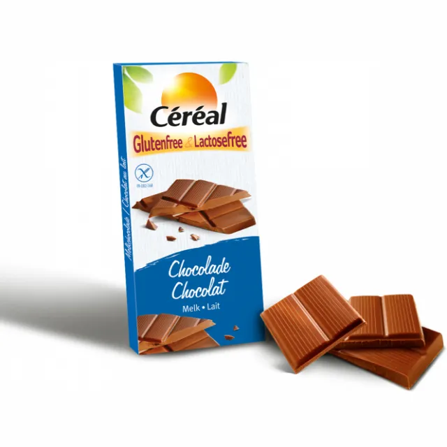 Céréal Cereal Glutenvrij & Lactosevrij Chocolade Tablet Melk