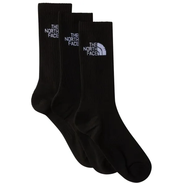 The North Face Multi Sport Cush Crew Socks 3-Pack - Multifunctionele sokken-37, zwart