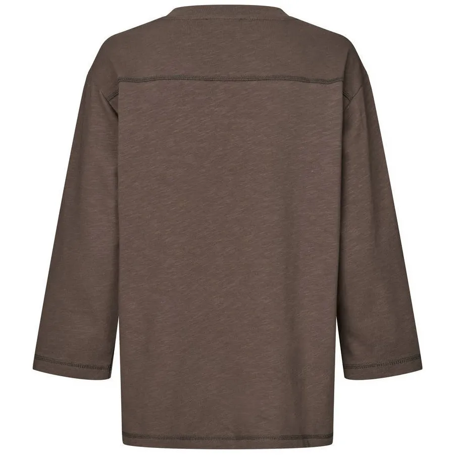 Modström T-shirt bruin, foto 3