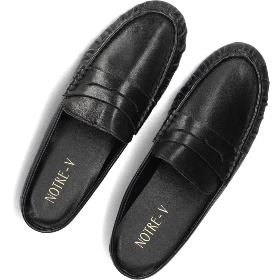 Notre-V Loafers D25118 Zwart, foto 4