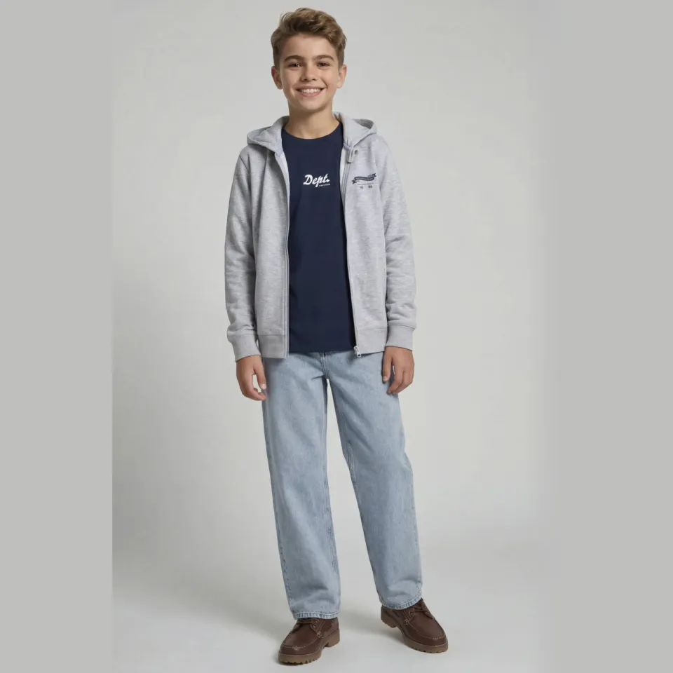 JJ Rebel t-shirt donkerblauw