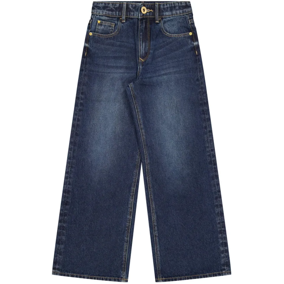 Vingino Cherry wide leg jeans - donkerblauw, foto 2