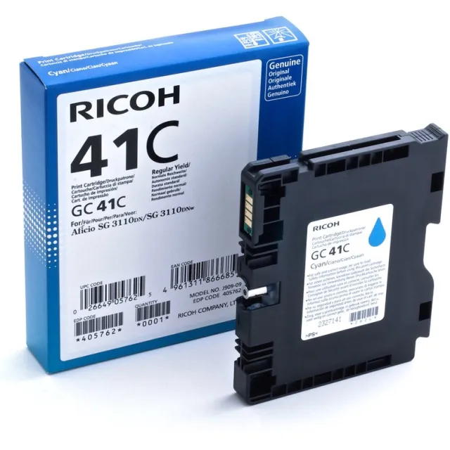 Ricoh 405762 RICOH SG3110DN INK CYA Cyan