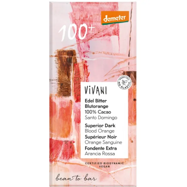 Vivani Superior Dark chocolade bloedsinaasappel