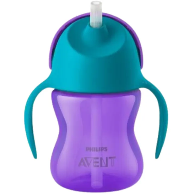 Philips Avent Rietjesbeker 9+ mnd Paars SCF796/02 200 ml