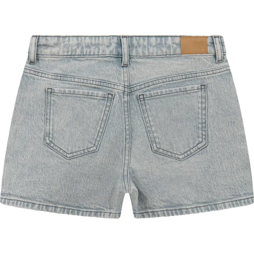 Shoeby denim high waist jeansshort grijs, foto 2