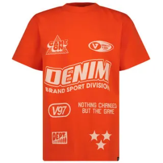 Vingino T-shirt rood met print