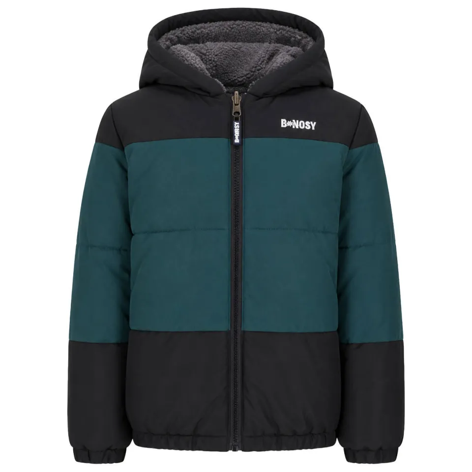 B.Nosy reversible winterjas zwart, foto 2