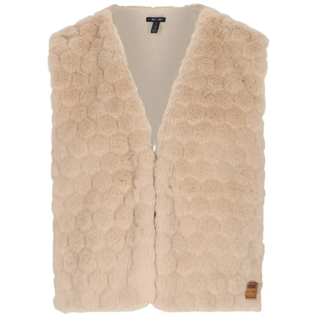 Nono rechtvallend gilet - beige, foto 2