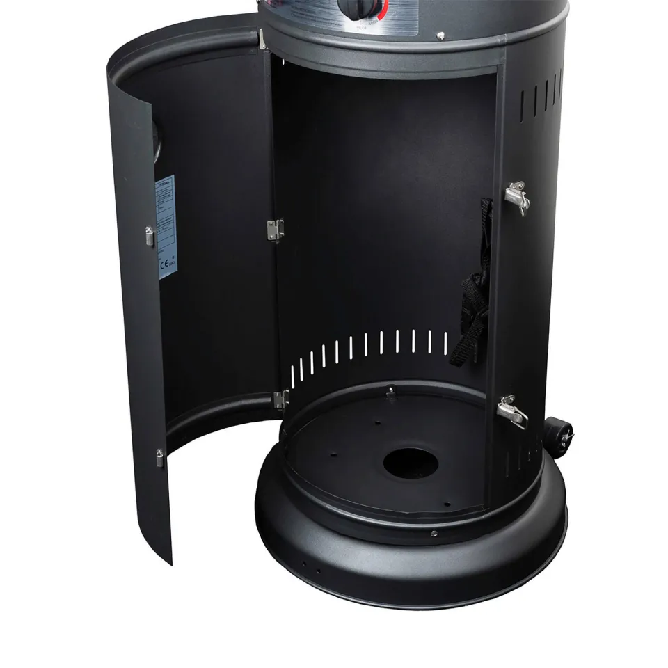 Eurom flameheater Round 11000 zwart, foto 8