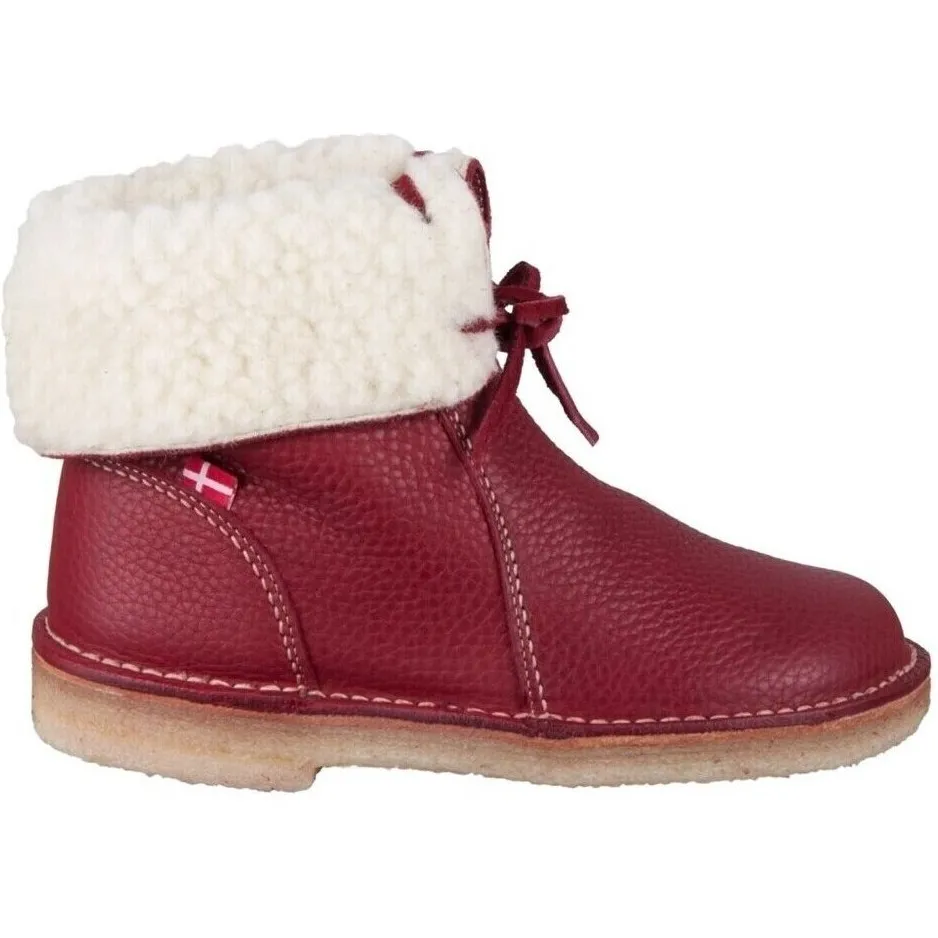 duckfeet Aarhus enkellaars rood, foto 2