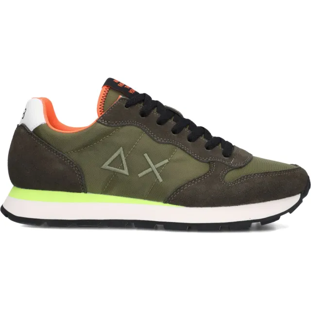 Sun68 Tom Fluo sneaker groen