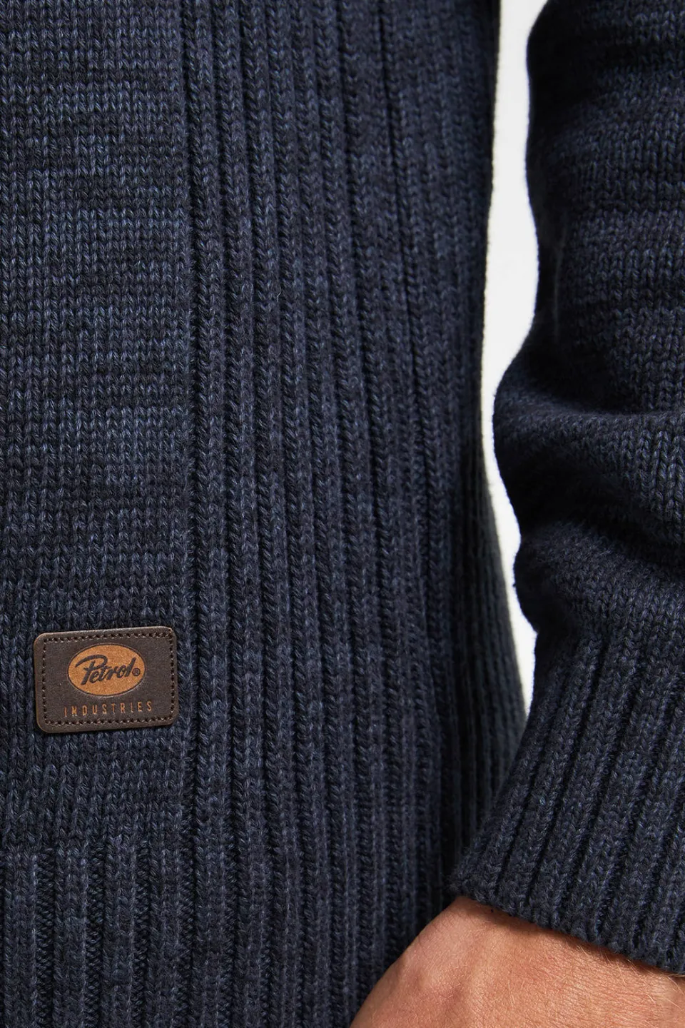 Petrol Industries gebreide trui donkerblauw royal navy, foto 6