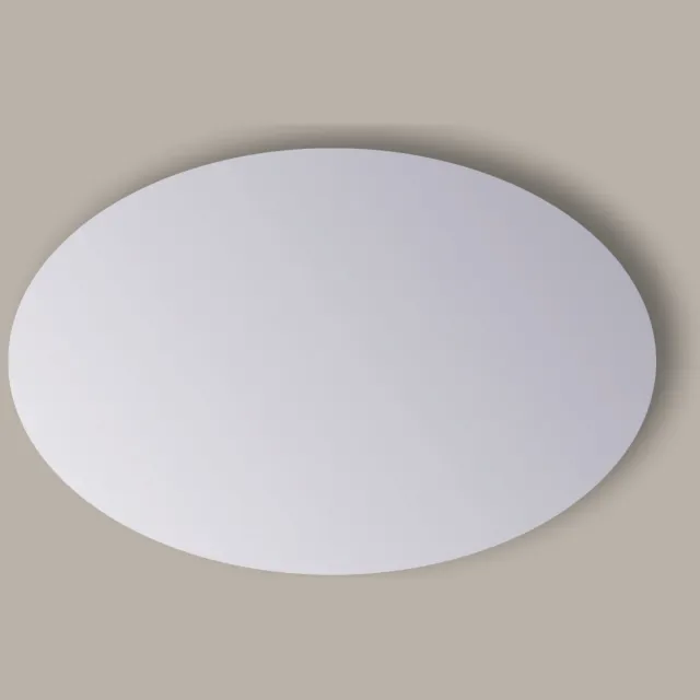 Sanicare Spiegel Ovaal Sanicare Q-Mirrors 70x100 cm PP Geslepen Incl. Ophanging